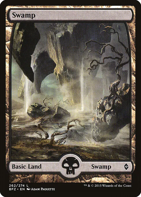 Swamp, Battle for Zendikar 262, common