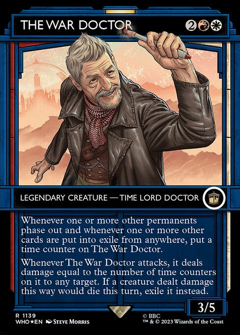 The War Doctor, Doctor Who 1139, rare