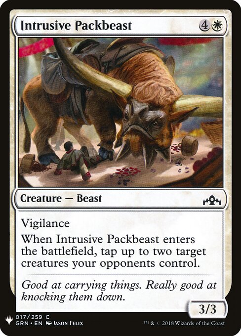Intrusive Packbeast, The List GRN-17, common