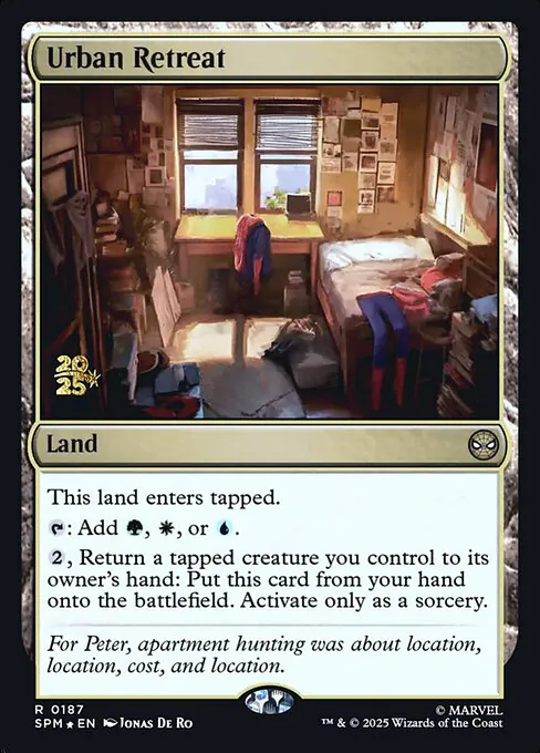 Urban Retreat, Marvel's Spider-Man Promos 187s, rare