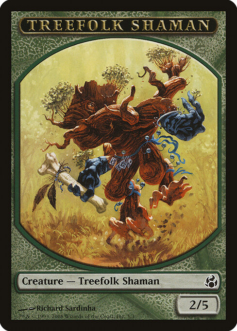 Treefolk Shaman, Morningtide Tokens 3, common
