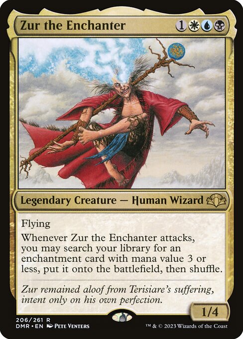 Zur the Enchanter, Dominaria Remastered 206, rare