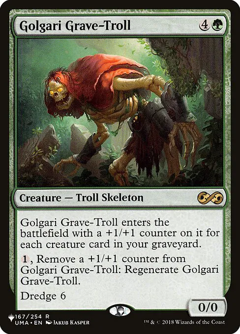 Golgari Grave-Troll, The List UMA-167, rare