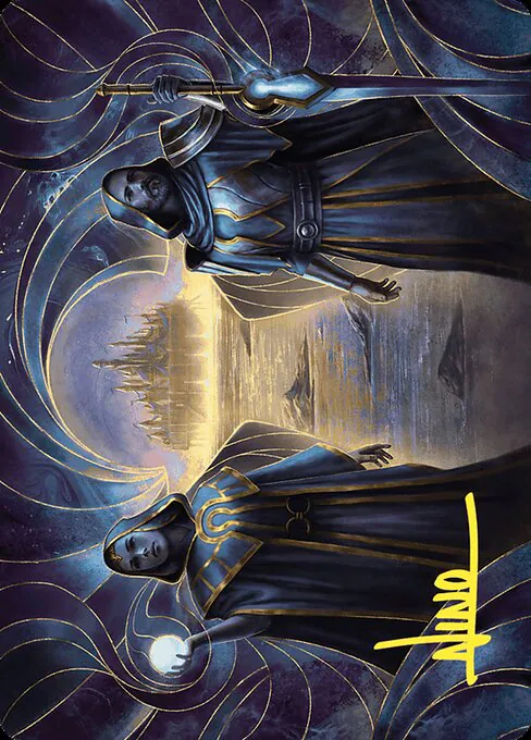 Court of Vantress // Court of Vantress, Wilds of Eldraine Art Series 52, common