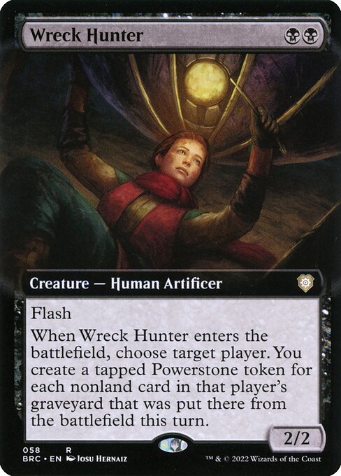Wreck Hunter, The Brothers' War Commander 58, rare