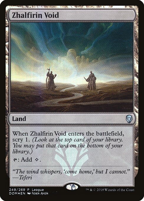 Zhalfirin Void, Dominaria Promos 249, uncommon