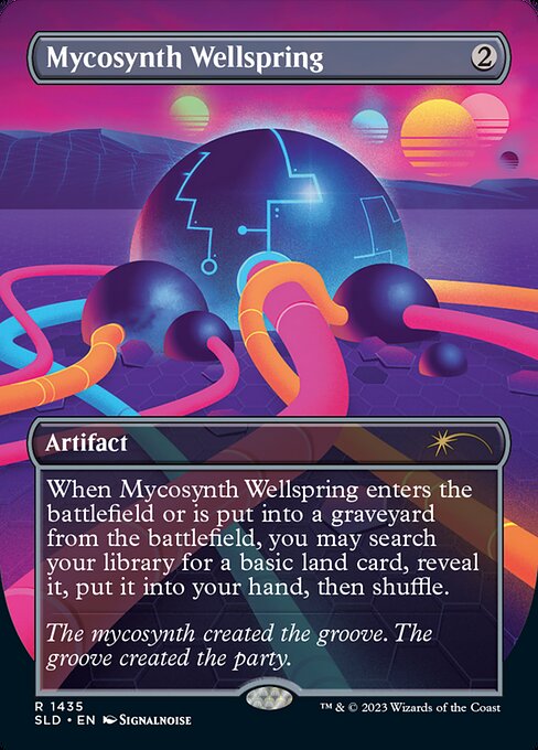Mycosynth Wellspring, Secret Lair Drop 1435, rare
