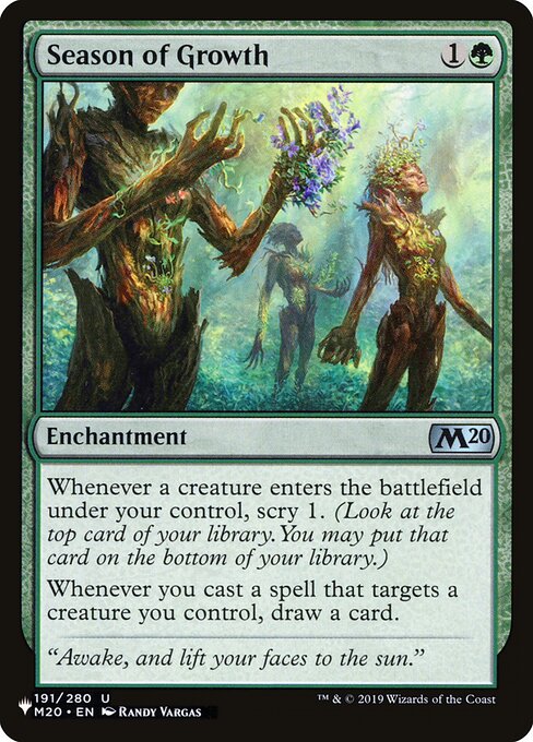 Season of Growth, The List M20-191, uncommon