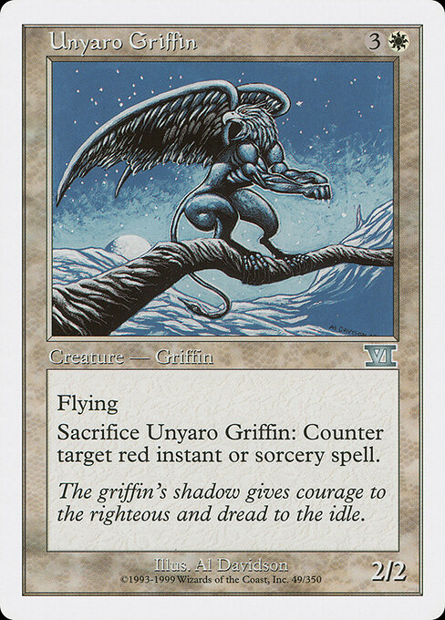 Unyaro Griffin, Classic Sixth Edition 49, uncommon