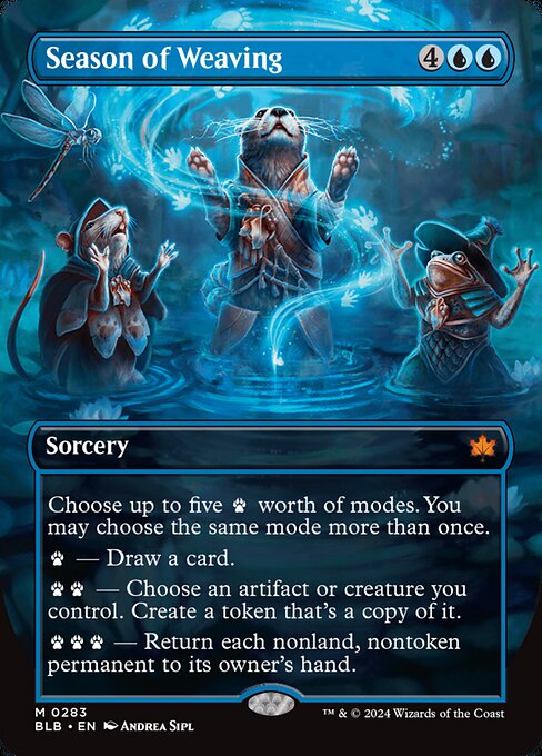 Season of Weaving, Bloomburrow 283, mythic
