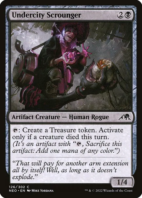 Undercity Scrounger, Kamigawa: Neon Dynasty 126, common