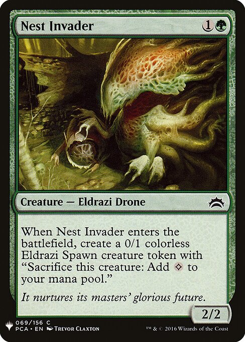 Nest Invader, The List PCA-69, common