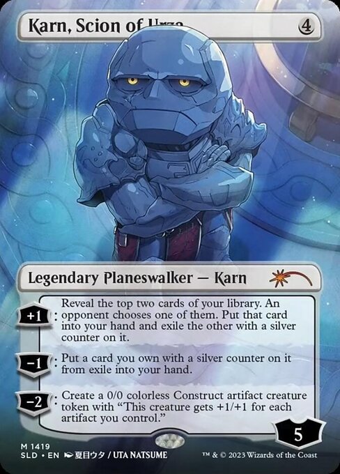 Karn, Scion of Urza, Secret Lair Drop 1419, mythic