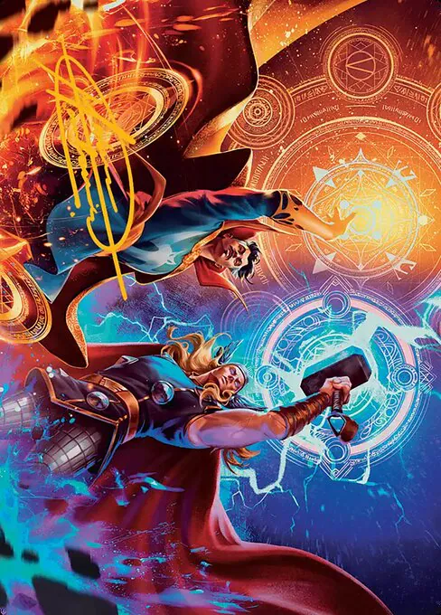 We Say Thee Nay! // We Say Thee Nay!, Marvel Super Heroes Art Series 7, common
