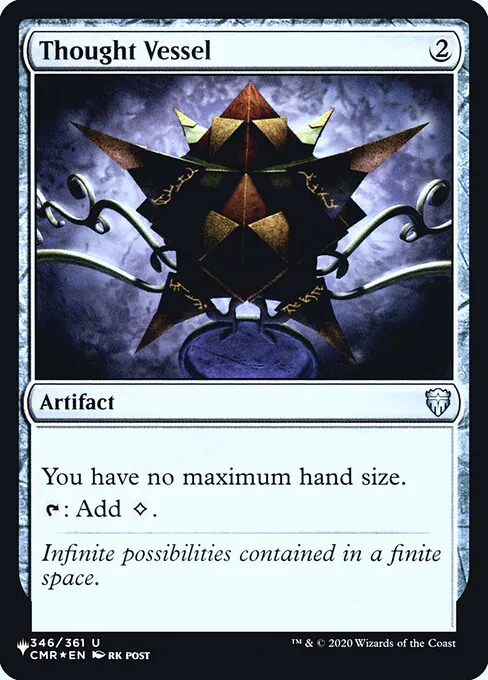 Thought Vessel, The List CMR-346, uncommon