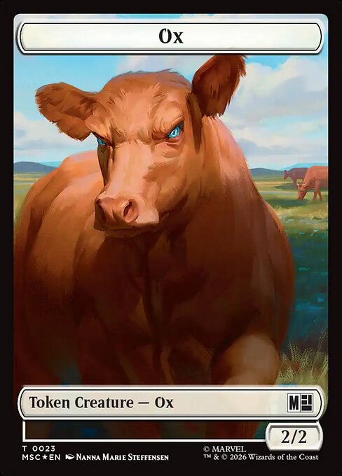Ox, Marvel Super Heroes Commander Tokens 23, common