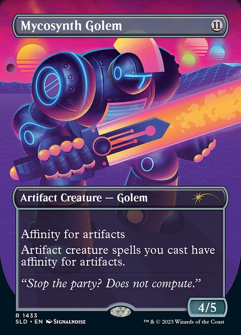 Mycosynth Golem, Secret Lair Drop 1433, rare