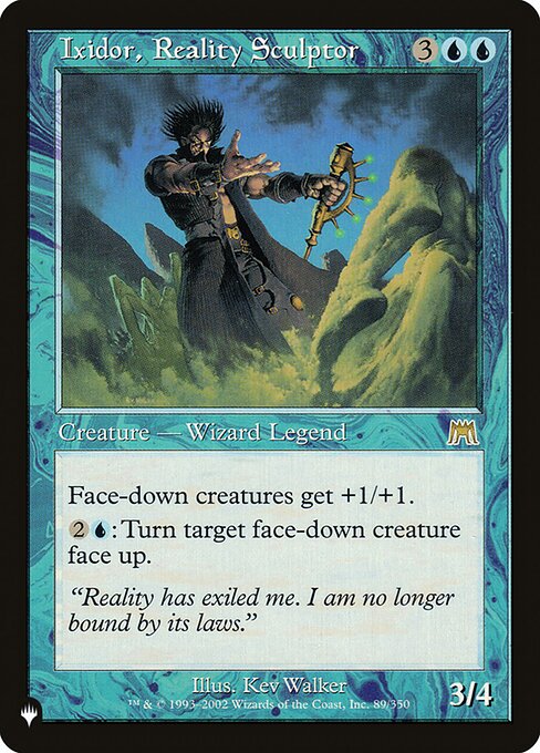 Ixidor, Reality Sculptor, The List ONS-89, rare