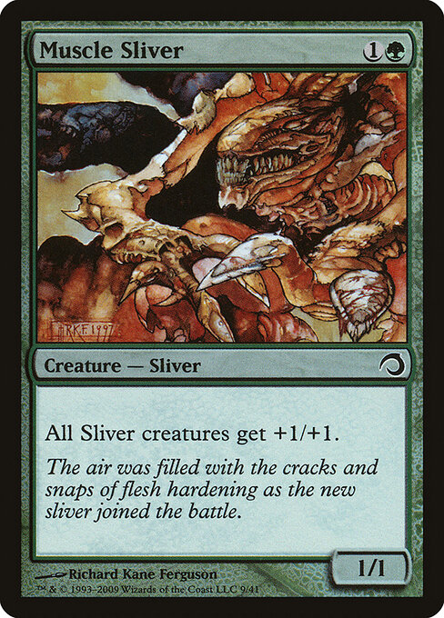 Muscle Sliver, Premium Deck Series: Slivers 9, common