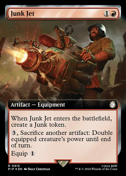Junk Jet, Fallout 915, rare