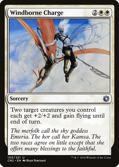 Windborne Charge, Conspiracy: Take the Crown 100, uncommon
