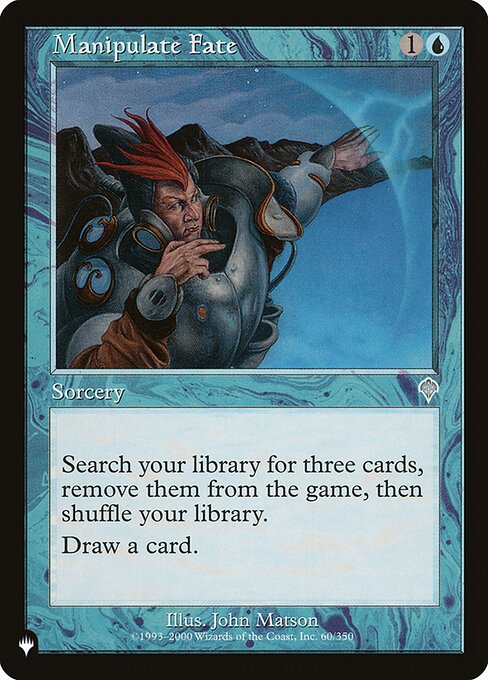Manipulate Fate, The List INV-60, uncommon
