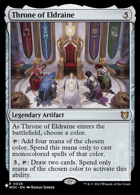 Throne of Eldraine, The List WOC-28, rare