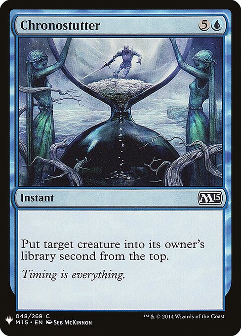 Chronostutter, The List M15-48, common