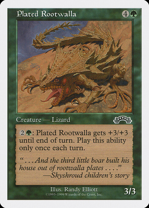 Plated Rootwalla, Battle Royale Box Set 52, common