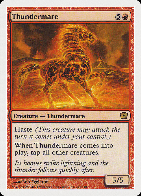 Thundermare, Ninth Edition 224, rare