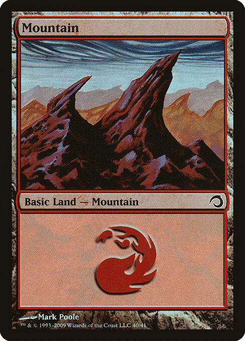 Mountain, Premium Deck Series: Slivers 40, common