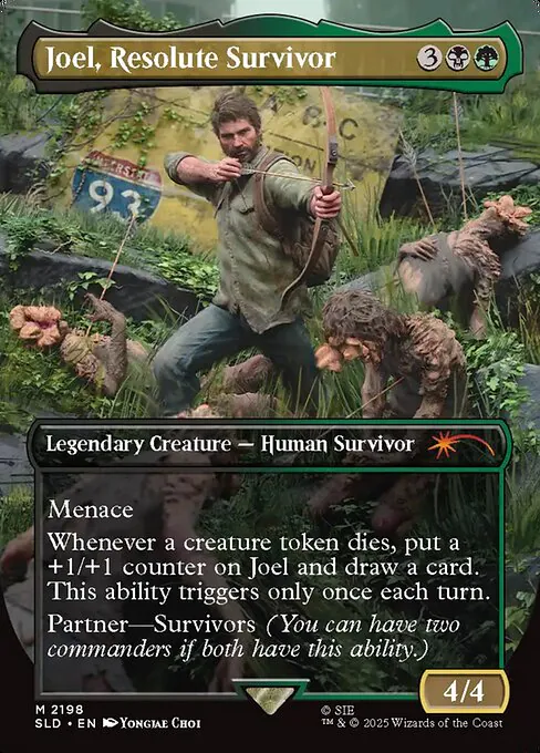 Joel, Resolute Survivor, Secret Lair Drop 2198, mythic