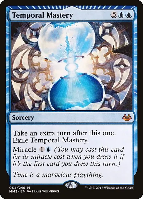 Temporal Mastery, Modern Masters 2017 54, mythic