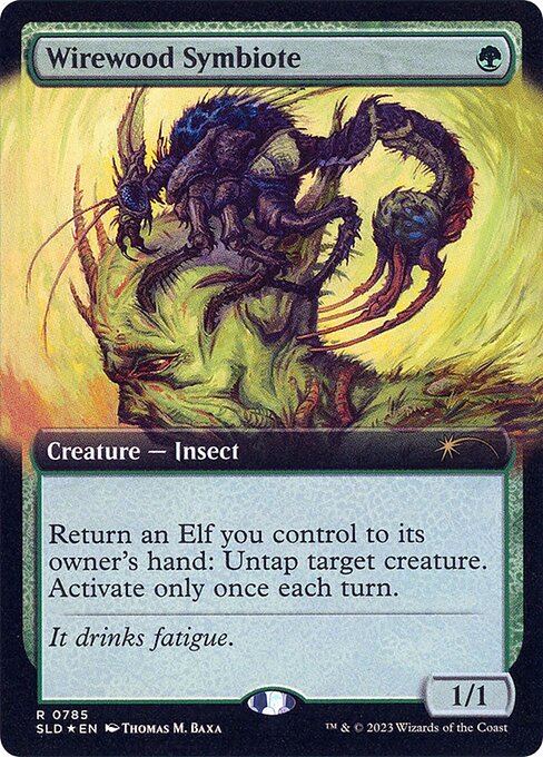 Wirewood Symbiote, Secret Lair Drop 785, rare
