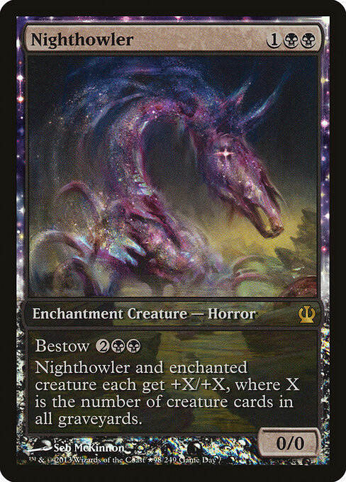 Nighthowler, Theros Promos 98, rare