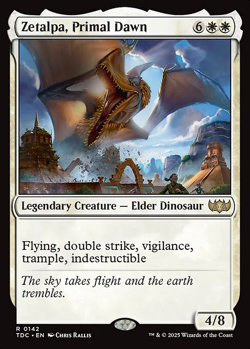 Zetalpa, Primal Dawn, Tarkir: Dragonstorm Commander 142, rare