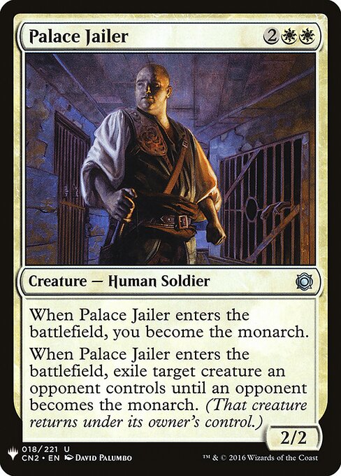Palace Jailer, The List CN2-18, uncommon