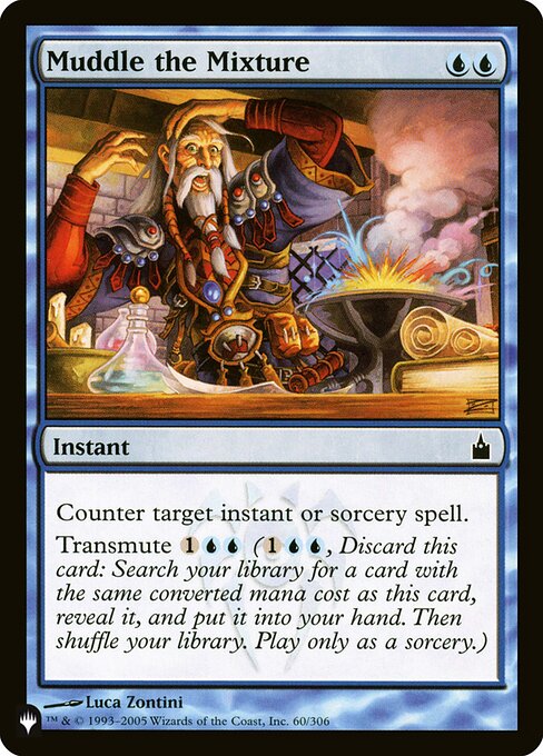 Muddle the Mixture, The List RAV-60, common