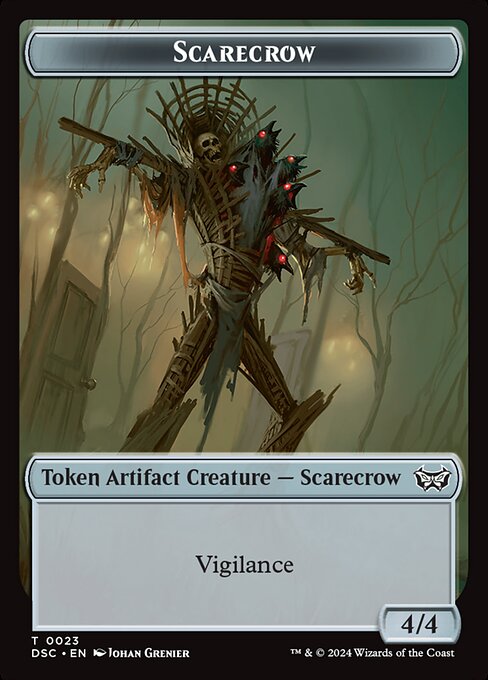 Scarecrow, Duskmourn Commander Tokens 23, common