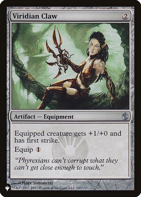 Viridian Claw, The List MBS-143, uncommon