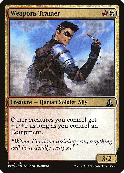 Weapons Trainer, Oath of the Gatewatch 160, uncommon