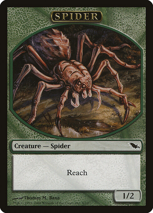 Spider, Shadowmoor Tokens 6, common