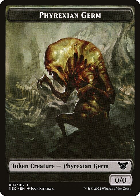 Phyrexian Germ, Neon Dynasty Commander Tokens 3, common