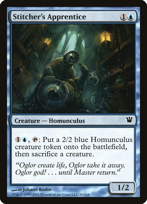 Stitcher's Apprentice, Innistrad 81, common