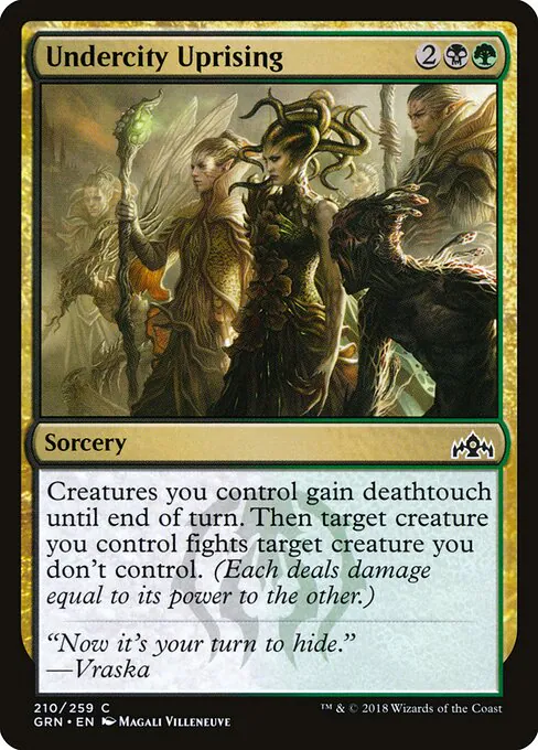 Undercity Uprising, Guilds of Ravnica 210, common