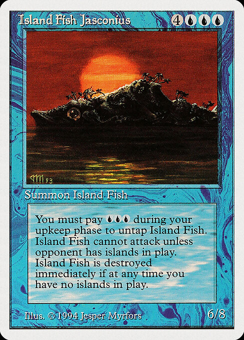 Island Fish Jasconius, Summer Magic / Edgar 61, rare