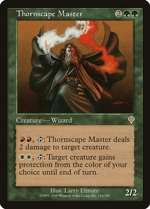 Thornscape Master, Invasion 216, rare