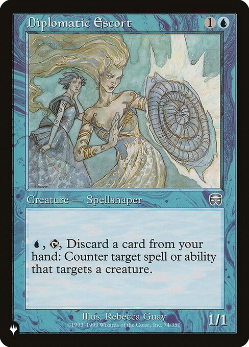 Diplomatic Escort, The List MMQ-74, uncommon
