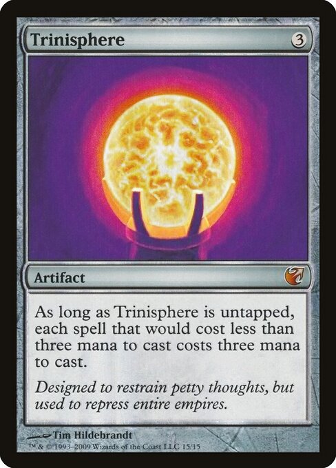 Trinisphere, From the Vault: Exiled 15, mythic