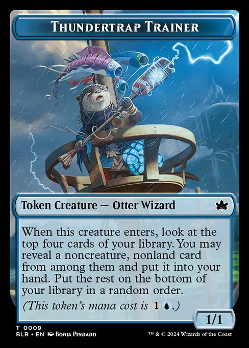 Thundertrap Trainer, Bloomburrow Tokens 9, common